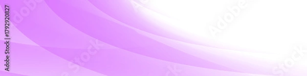 Fototapeta White and pink abstract banner with geometric pattern and gradient shades, dynamic curve shapes	