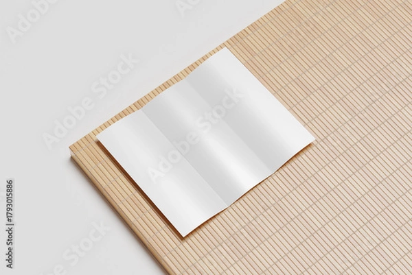 Fototapeta TRIFOLD BROCHURE 