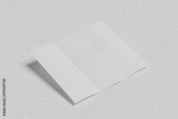 Fototapeta TRIFOLD BROCHURE 