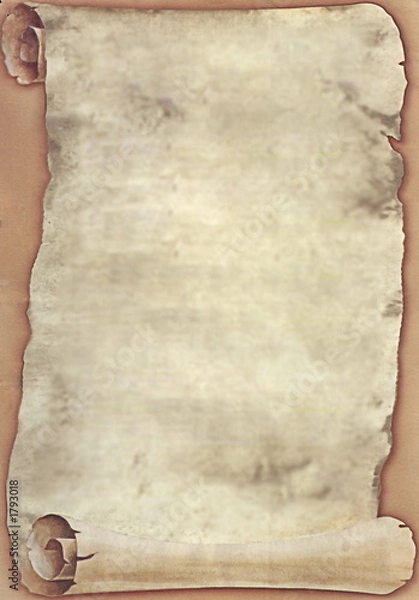 Fototapeta ancient scroll 03