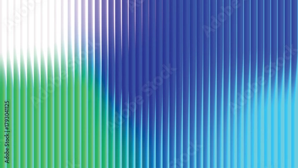 Fototapeta Dynamic spectrum color gradient vertical glowing lines abstract