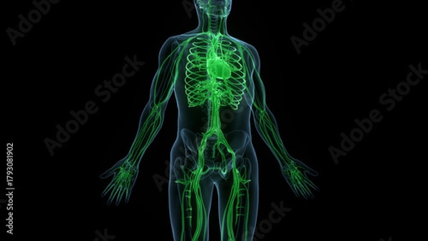 Obraz Human Circulatory System Heart Anatomy
