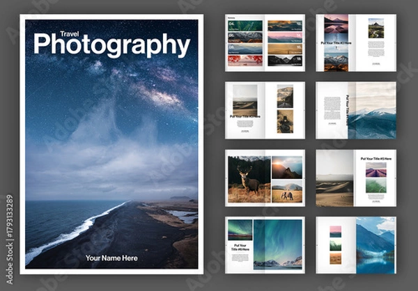 Obraz Photography Book Layout