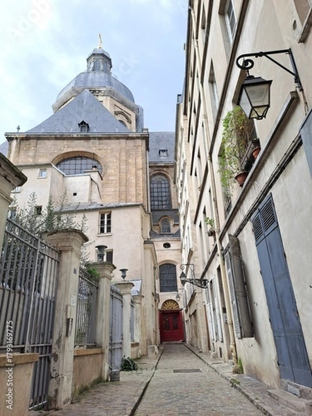 Obraz church of st nicholas in dubrovnik croatia