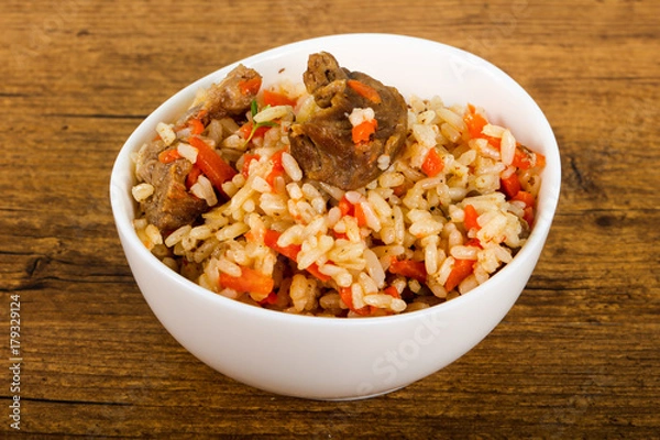 Obraz Asian rice - Plov