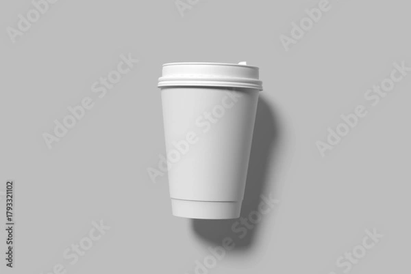 Fototapeta Coffee Cup Blank Mockup realistic and shadow