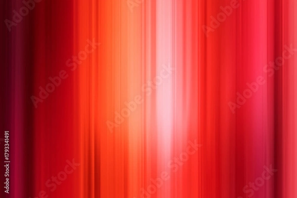 Obraz Red vertical light stripes background texture.