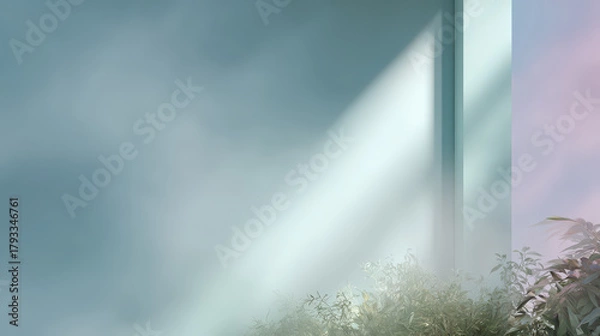 Obraz ultrabright ai mirror displays latest news and weather forecast embodying future of technology