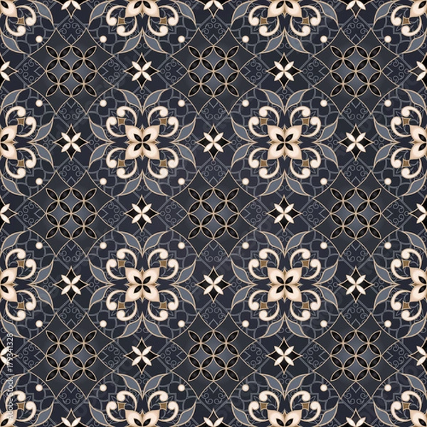 Fototapeta Vector seamless texture for design template.