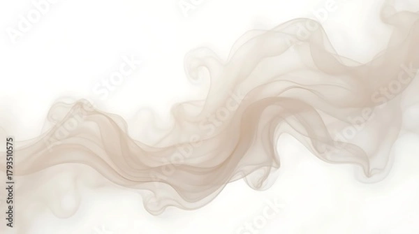 Fototapeta Elegant and soft beige smoke for design use