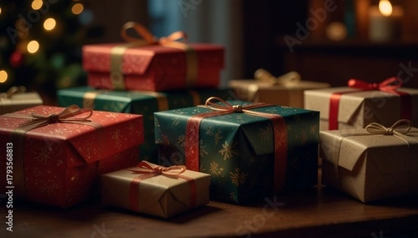 Obraz Weihnachtsgeschenke