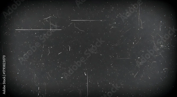 Obraz Vintage Cinematic Film Dust Scratch Overlay Texture Background Effect