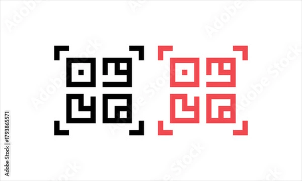 Obraz Bold Stripe Barcode Symbol for Product Label
