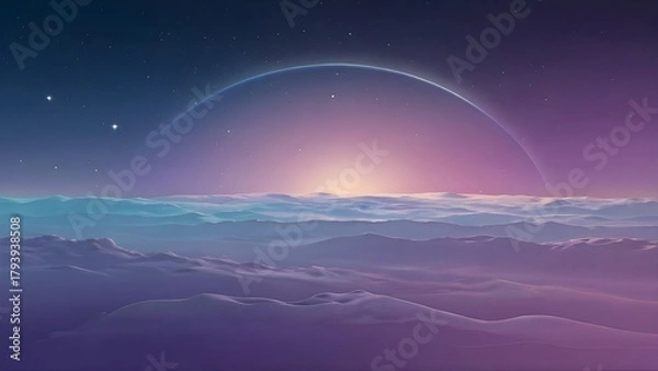 Obraz Cosmic Horizon Calm