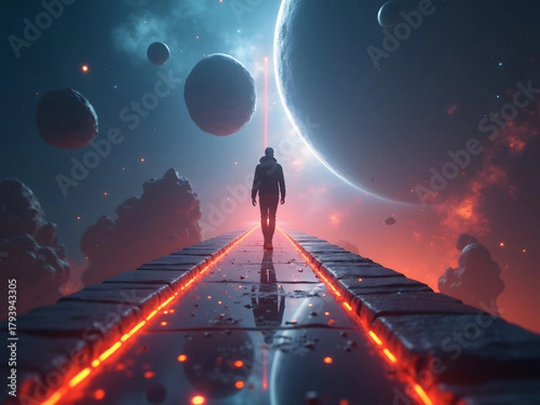 Fototapeta Into the Cosmic Frontier