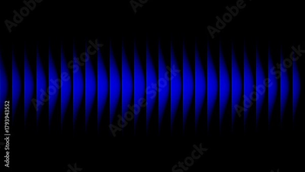 Obraz Neon verticle shape Colorful Abstract Background, Shadow, and Vertical Lines. uturistic neon wave pattern, modern digital energy texture design, minimal tech motion wallpaper. vector illustration