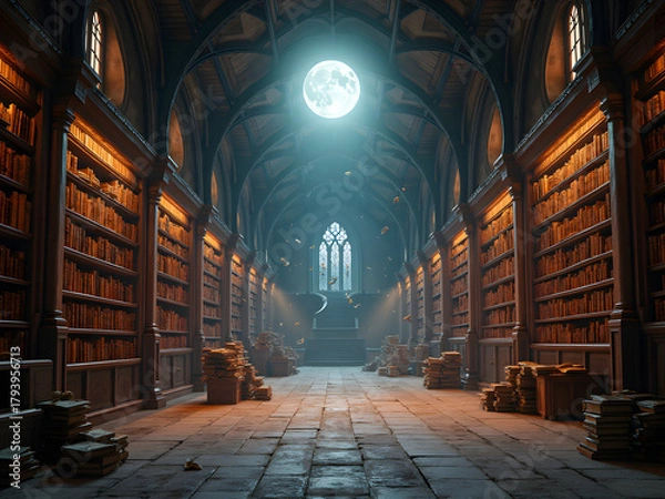 Fototapeta Sanctum of Forgotten Knowledge