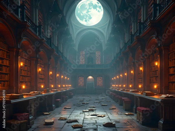 Fototapeta Sanctum of Forgotten Knowledge