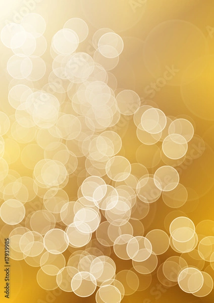 Fototapeta abstract bright circle shapes on a colorful gradient background