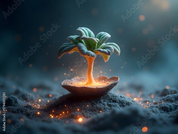 Fototapeta Emberseed of New Worlds