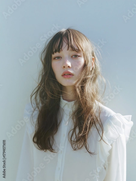 Obraz 美しい女性のポートレート