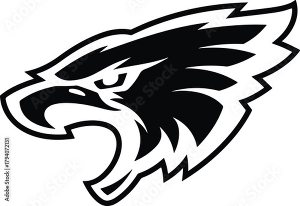 Fototapeta Vector file text illustration on a clean white background design