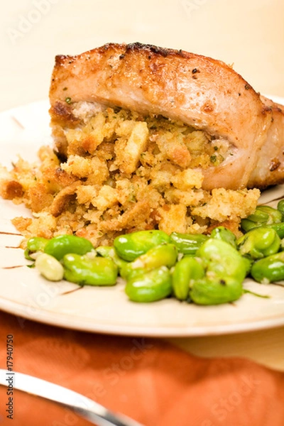 Obraz Stuffed Pork Chop