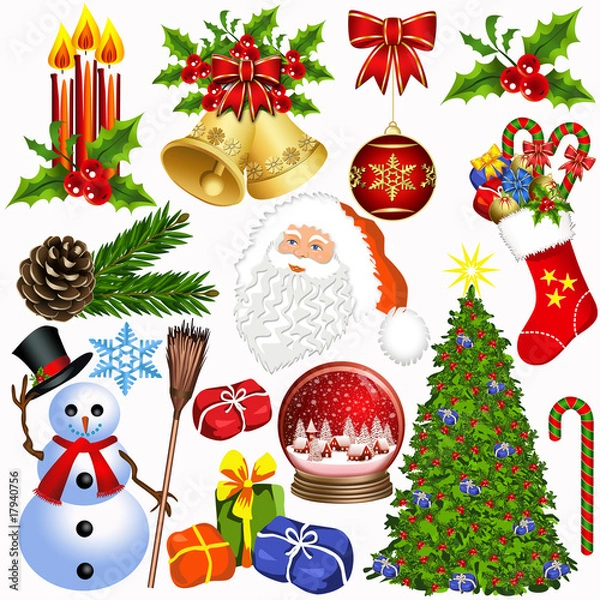 Fototapeta Christmas stuff