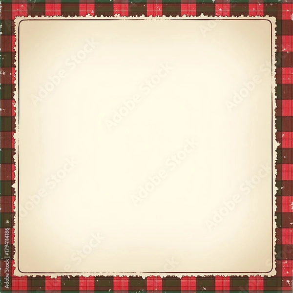 Fototapeta red background with frame