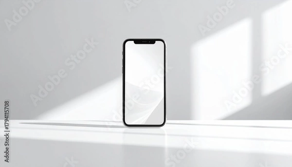 Fototapeta white switch on wall