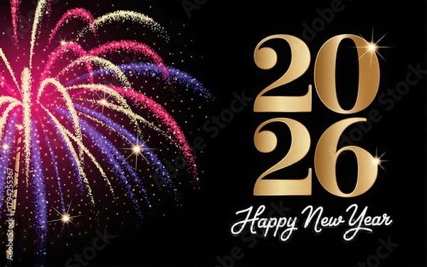 Fototapeta 2026 Happy New Year