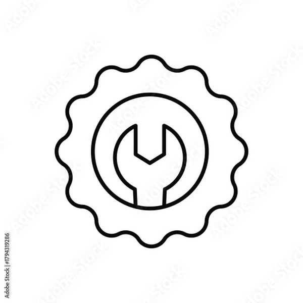 Fototapeta Badge  vector icon