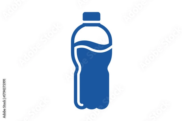 Obraz Clear Water Bottle Icon