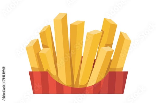 Obraz Crispy Fries Icon