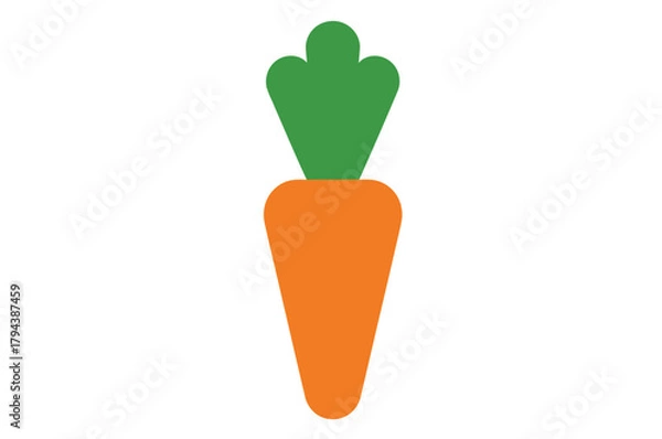 Obraz Healthy Carrot Icon