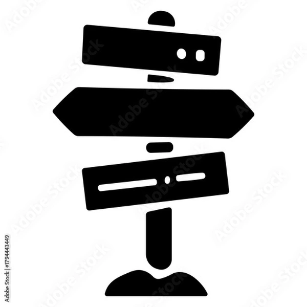 Obraz Sign icon or logo isolated sign symbol vector illustration - high quality black style vector icons