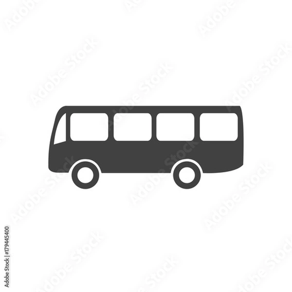 Fototapeta Bus icon