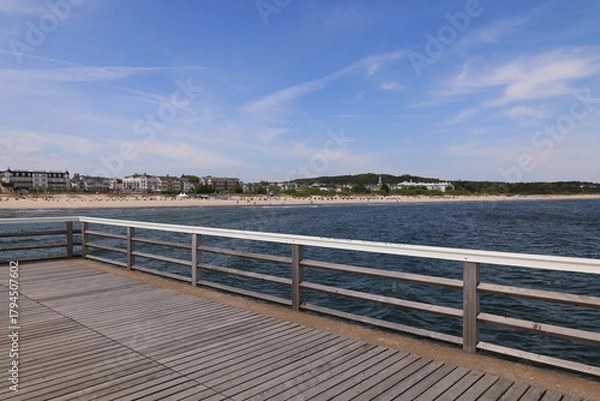 Fototapeta Impressionen aus Ahlbeck, einem Ortsteil der Gemeinde Heringsdorf auf der Insel Usedom	