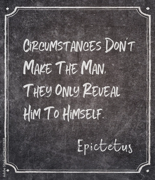 Fototapeta only reveal him Epictetus