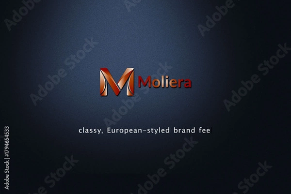 Obraz Letter M Logo Icon Design Template