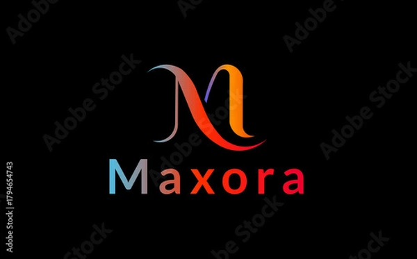 Obraz Letter M Logo Icon Design Template