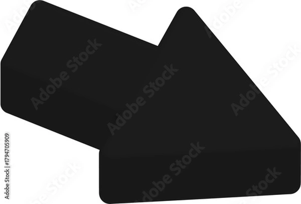 Obraz Color arrow 3D,