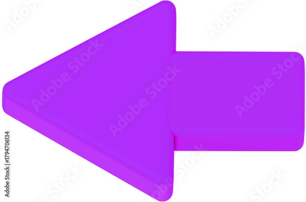 Obraz Color arrow 3D,