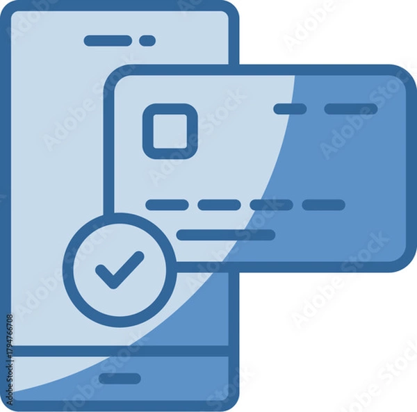 Fototapeta Online Payment Icon Element For Design