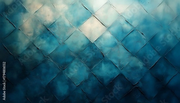 Obraz blue  background