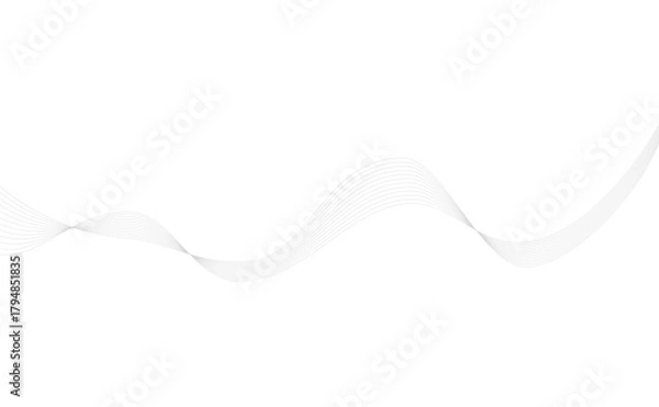 Obraz 白とグレーの滑らかで優しいデザイン