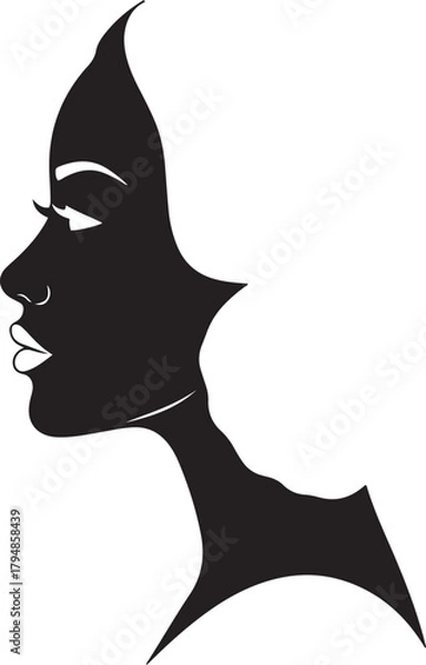 Obraz Abstract geometric composition with bold color accents and clean lines