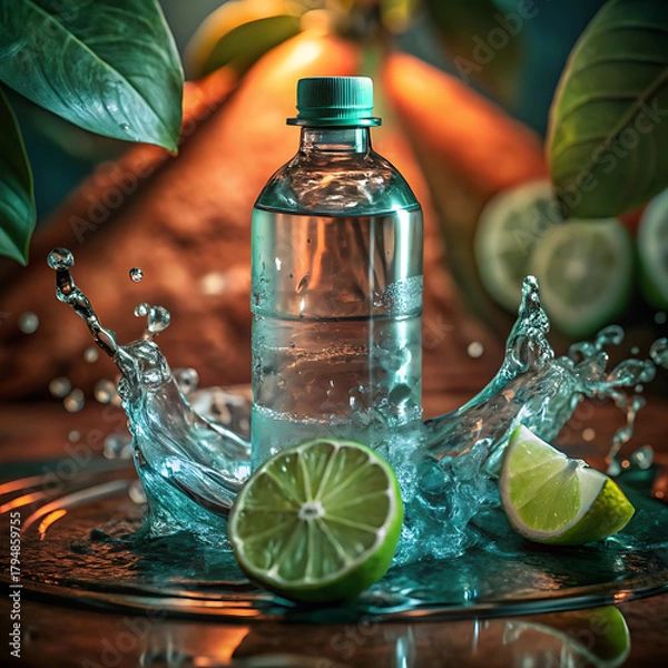 Obraz Mojito cocktail with lime