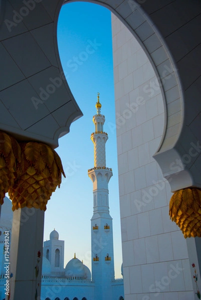 Obraz Sheik Zayed Moschee; Abu Dhabi