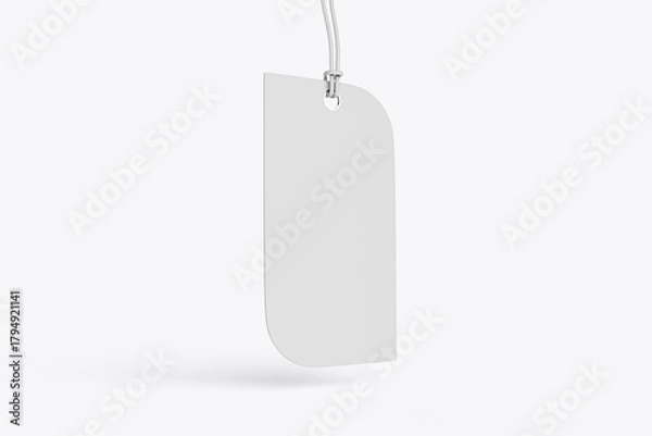 Fototapeta Hang Tag PSD Mockup for Branding